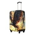 thumbnail image 2 of Cauagu Golden Sky Bald Eagle Print Travel Luggage Cover,Travel Dust-proof Suitcase Cover Softside Suitcase Protector for 18-32inch,Not Included Suitcase, 2 of 8