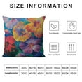 thumbnail image 5 of Nawypu Print Throw Pillow Cover Square Soft Cushion Cover Throw Pillow Case for Home Decor Living Room Bed Couch Car, 5 of 5