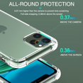 thumbnail image 4 of GKL Silicone Transparent Phone Case For iPhone 11 13 Pro X XR X SE 2020 7 8 6 6s Plus 11 XR Case Cover, 4 of 4
