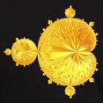 thumbnail image 3 of CafePress - Mandelbrot Sun Fractal Black T Shirt - Men's Classic Graphic Cotton T-Shirt, 3 of 4