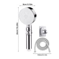 thumbnail image 3 of Handheld Shower Clearance,Multifunctional Hand Shower Silver, 3 of 7