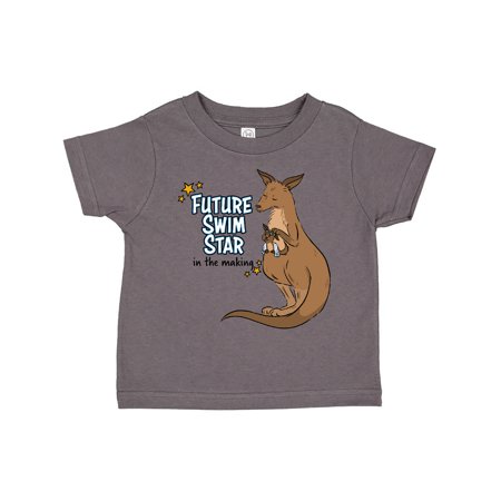 

Inktastic Future Swim Star In The Making Kangaroo Gift Toddler Boy or Toddler Girl T-Shirt