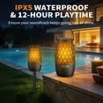 thumbnail image 6 of Bluetooth Speaker, Outdoor Speakers with Lights, Multi-Sync up to 100 Speakers, Halloween Decorations Outdoor, Waterproof Lantern Speaker for Garden/Party/Yard, Gifts for Men Women ( 2 Pack ), 6 of 11