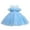 Blue, variant on Coerni Girl's Wedding Parties Dress | Toddler Baby Tulle Tutu Birthday Princess Dresses Formal Bridesmaid Pageant Prom Gown
