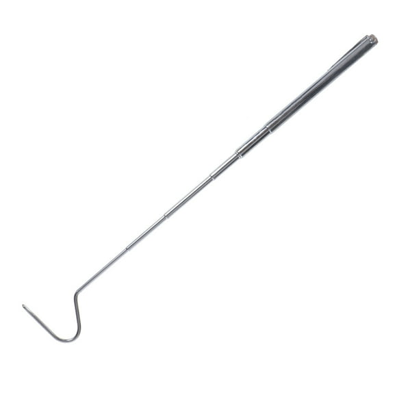 Miangastore Stainless Steel Snake Hook Retractable Professional Reptile Tool (68cm)