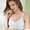 White, variant on Ozmmyan Wirefree Bras for Women ,Sports Bra Wirefree Comfort Sports Bras for Women Extra-Elastic Bra Active Yoga Sports Bras S-XL 5 Colors, Summer