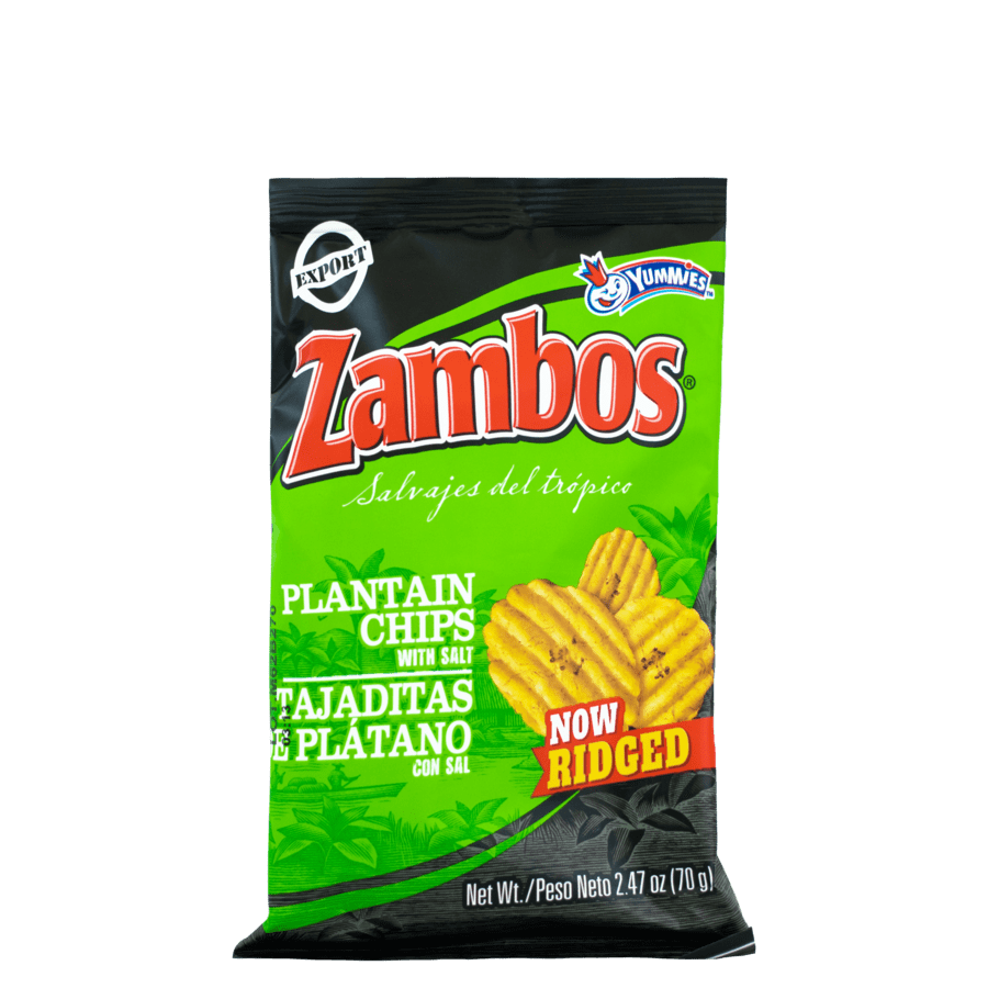 Zambos Ridge Salted Plantain Chips 2.5 oz (Pack of 6) - Walmart.com ...