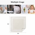thumbnail image 4 of Cream Greek Key Cloth Napkins, Geometric Greece Ancient Farmhouse Geo Washable and Reusable Dinner Napkins Set of 6, Table Napkin for Kitchen Party Birthday Wedding Hotel Housewarming 20"x20", 4 of 8