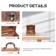 thumbnail image 4 of GARVALON 2Pcs Travel Friendly Storage Case Wood Rectangular for Women Accessories 11.8x3.2x3.2in, 4 of 5