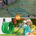thumbnail image 5 of Metal Garden Hose Holder - Heavy Duty Hose Hanger Wall Mounted Water Hose Holder for Outside Yard, Sturdy Hose Reel Hose Hooks for Water Hose, 5 of 7