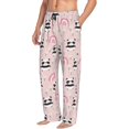 thumbnail image 3 of Kdxio Cute Cartoon Panda Print Men's Sleep Pajama Pant Lounge Pants with Pockets, 3 of 8