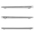 thumbnail image 4 of Mosiso 4 in1 Macbook New Air 13 inch Hard Cover Case A1932 Touch ID 2018,Crystal Clear, 4 of 4