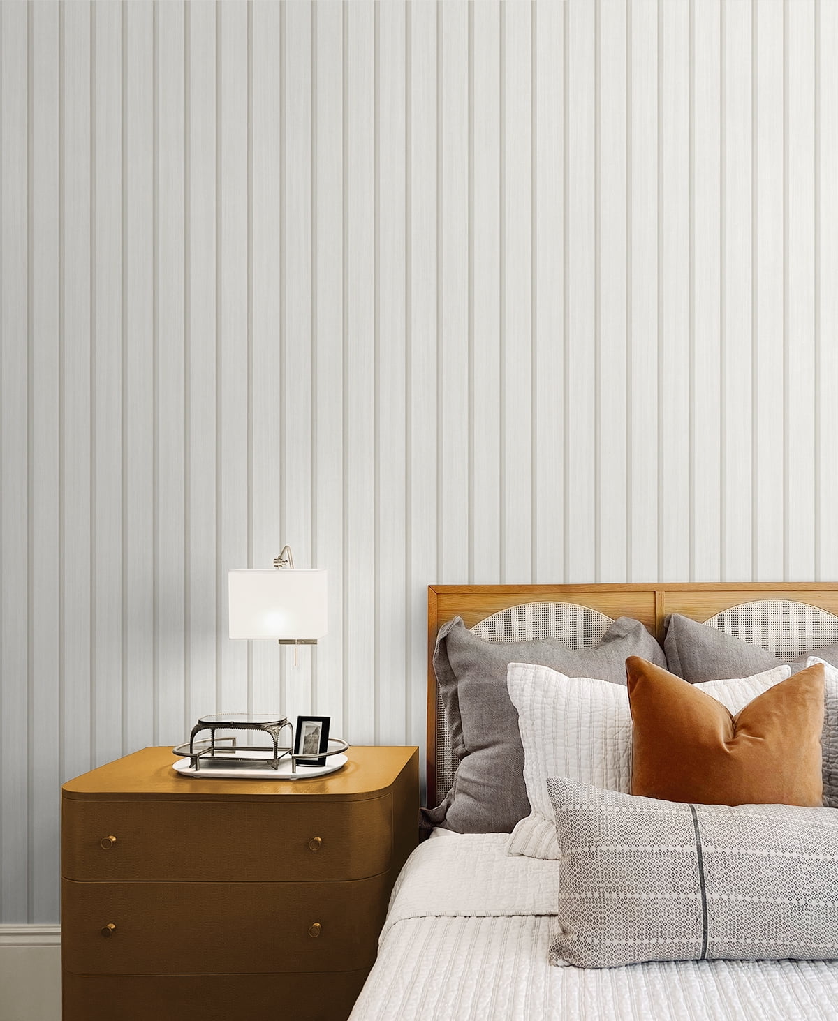 Stacy Garcia Home Faux Wooden Slats Peel and Stick Wallpaper
