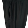 thumbnail image 5 of Adidas Mens Fleece Sweat Pants Size XLT2 (35X34") Black Regular Fit Tapered Leg, 5 of 8