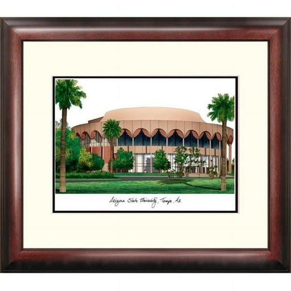 Campusimages AZ994LR Arizona State University Legacy Alumnus Framed Lithograph