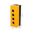 thumbnail image 1 of Waterproof Button Box With Abs Plastic Shell Resistant To Water And Dust - 4 holes, 1 of 7