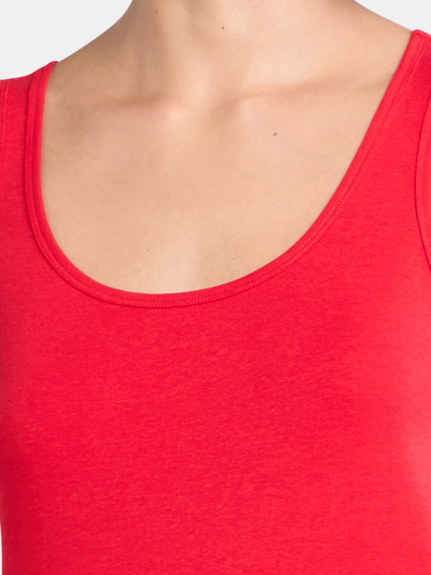 Time and Tru Women's Maternity Non Shirred Tank Top, Sizes S-XXL