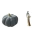 thumbnail image 1 of Cojín de sofá de peluche con forma de calabaza de Halloween y estatua de dama tribal africana, adorno decorativo para dormitorio, armario, decoración, 1 of 8