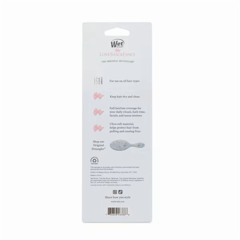 Wet Brush x LoveShackFancy Wash Cotton Headband  display picture 2