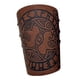 thumbnail image 2 of Brazalete de brazo Hugo medieval retros cuero PU marrón, 2 of 10