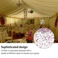 thumbnail image 4 of Decodeary Birthday Confetti Plastic Twinkle Balloon Cake Sequins Attractable Elegant Design Celebration Ornament DIY Decoration Type1 1Set, 4 of 6