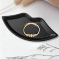 thumbnail image 2 of ZTTD 1Pc Lip Shaped Jewelry Tray Stainless Steel Decorative Organizer for Makeup Key Holder Vanity Countertop Small Tray, 2 of 5