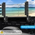 thumbnail image 3 of Fishing Rod Holder for Truck, 6061-T6 Aluminum Truck Fishing Pole Rack Ready Pole Rack with Vibration Damping, Truck Bed Fishing Rod Holder Fits Driving to Lake or Shore, 3 of 7