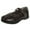Brown, variant on French Toast Little Kids Girls' Faux Leather Buckle School Shoes - Jet Black, 13