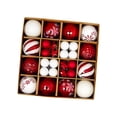 thumbnail image 4 of 44 Uds bolas de Navidad adornos adornos decoración de árbol de Navidad a granel bolas de Navidad decorativas de 3-6cm para festival de aniversario rojo y, 4 of 8