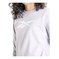 thumbnail image 4 of Sudadera Reebok Mujer Sweater Lila Casual Deportivo lila L, 4 of 7