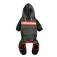 thumbnail image 2 of ZDWQFA Dog Raincoat Waterproof Pets Rain Jacket Reflective Straps Rain Poncho Clothes for Large Medium Small Puppy Dog, 2 of 7
