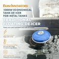 thumbnail image 2 of Farm Innovators Economical Floating Tank De-Icer for Metal Tanks, Blue, 2 of 9
