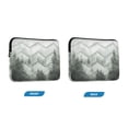 thumbnail image 7 of FORMRS 13"-13.3" Laptop Sleeve Protective Case Soft Carrying Quilted Computer Bag Cover, Foggy Forest, 7 of 7