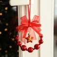 thumbnail image 4 of Mecorevxz Christmas Car Wreath Hanging Balls Bow Door Hanging Christmas Tree Ambience Decoration Scene Arrangement, 4 of 7