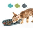thumbnail image 4 of Pet Lick Pad Paw Fish Anti-choking Kitten Distraction Mat Puppy Slow Feeder Pad, 4 of 10