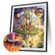thumbnail image 1 of Taladro Pintura Diamante (DF2801) 5D DIY Rainbow Castle Full Embroid Cross Stitch Kit 20X30cm Hugtrwg Para estrenar, 1 of 1