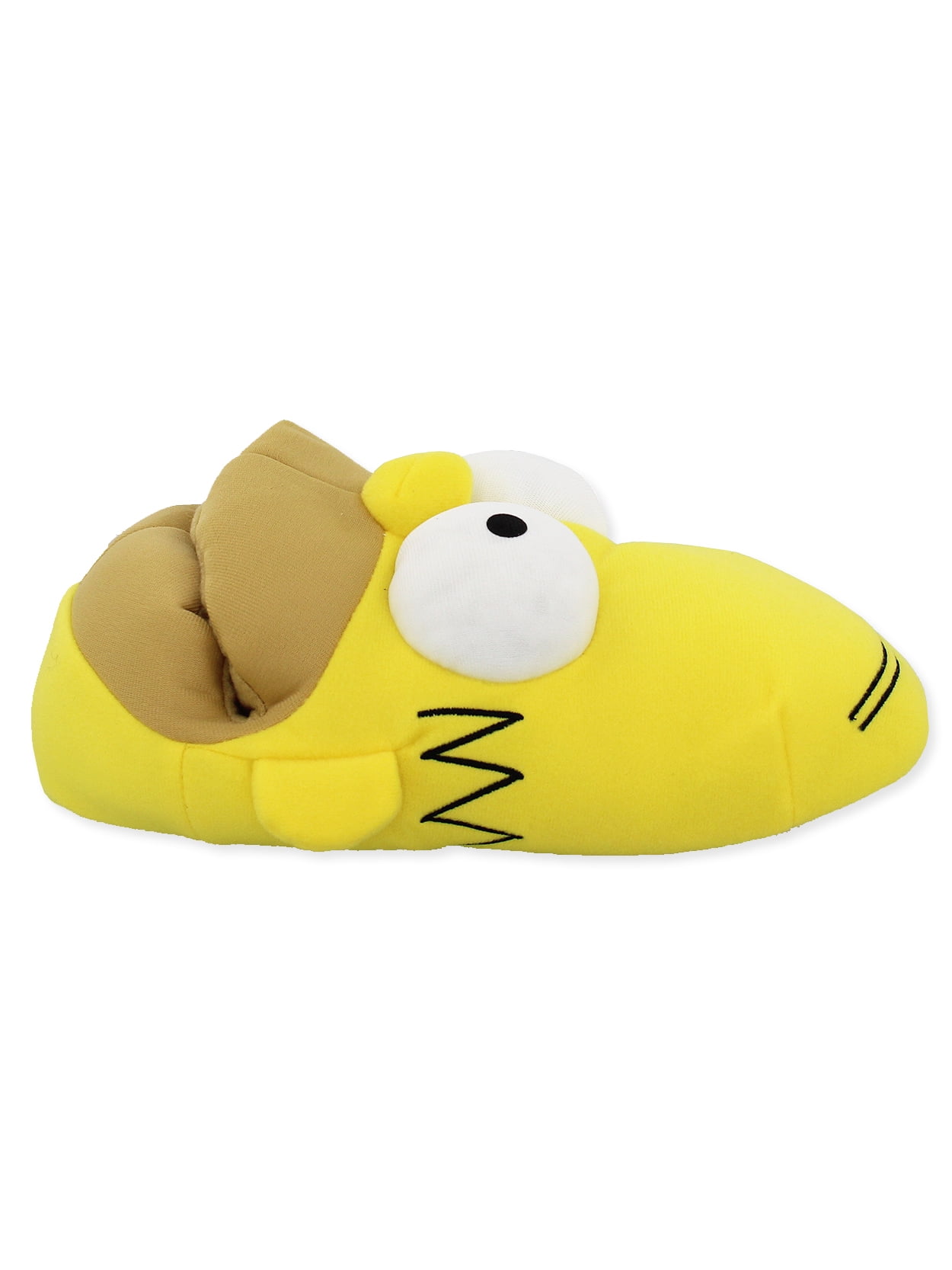 Simpsons Novelty Plush Adult Men's 3D Homer Simpson Face Slippers TSF200Y - Walmart.com