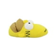 thumbnail image 4 of The Simpsons Novelty Plush Adult Men's 3D Homer Simpson Face Slippers TSF200Y, 4 of 6