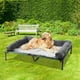 thumbnail image 1 of Extra Large Cooling Elevated Dog Bed with Bolster Raised Pet Cot Lounger Indoor Outdoor Waterproof ShopWise Round, 1 of 7