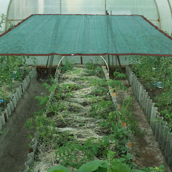 Soimiss Outdoor Plant Shade Cover from Sun Dark Green Sun Blocking Cloth for Balcony