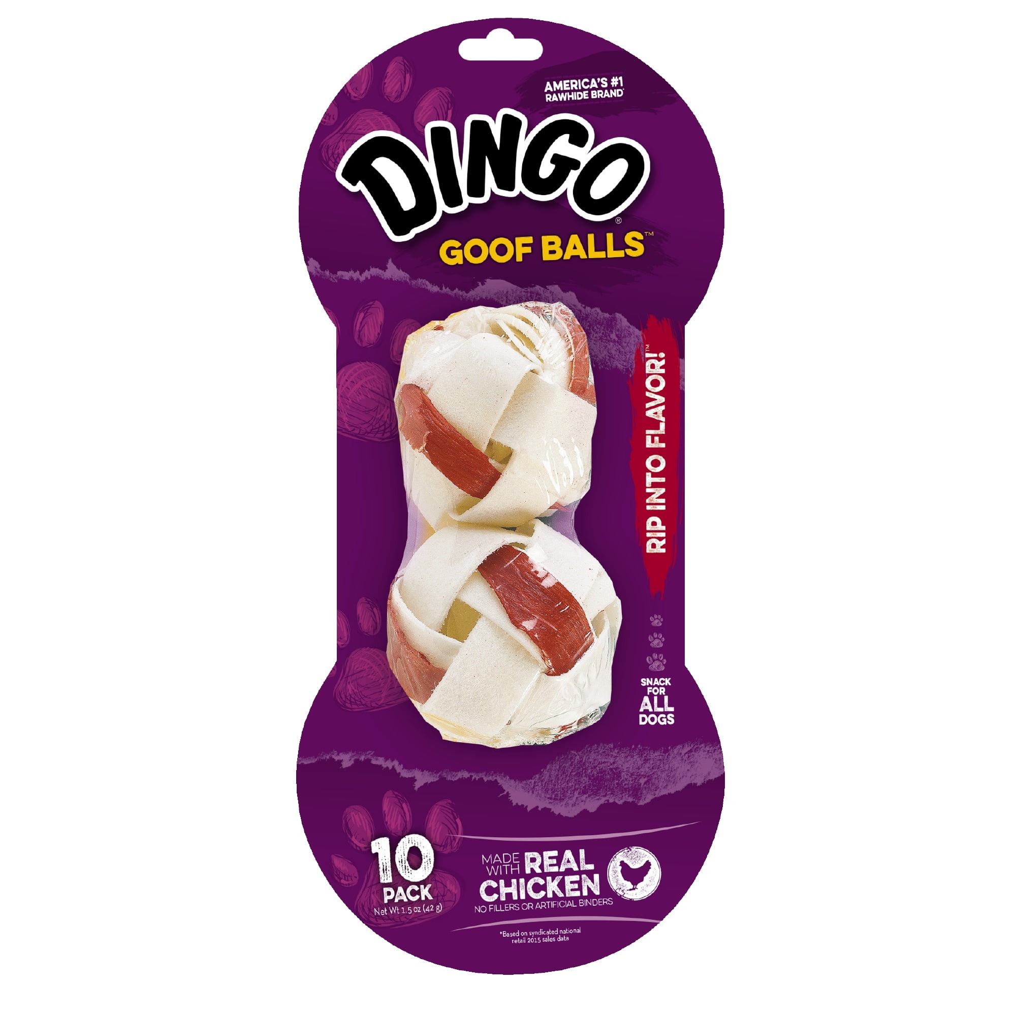 Dingo Goof Balls, 2 count