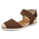 thumbnail image 1 of Sandalias mysoft para mujer, cuña baja, punta cerrada, cómodas, 1 of 6