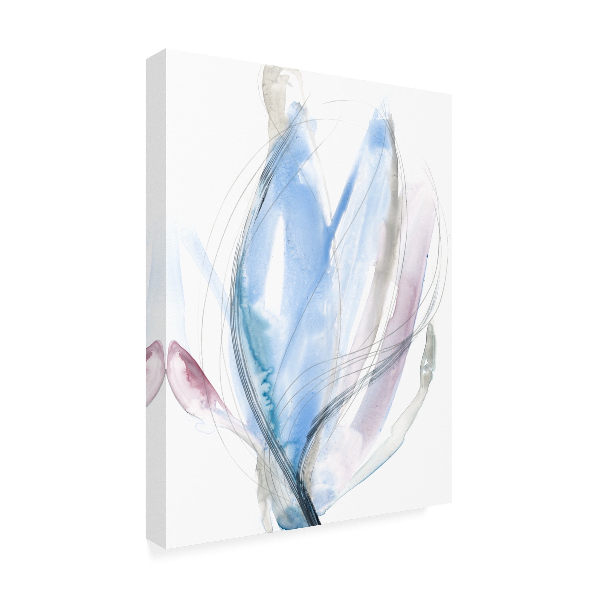 Trademark Fine Art 'Azure Vortex I' Canvas Art by Jennifer Goldberger