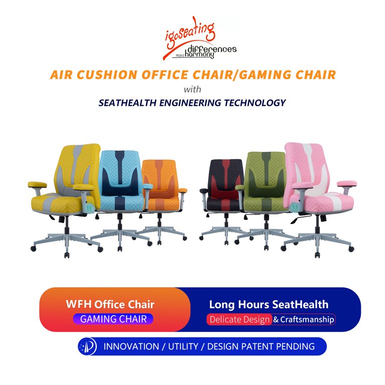 SmugChair Mesh Mid Back Large Office Desk Task Chair