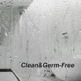thumbnail image 4 of MAZBFF 72" x 72" PEVA Waterproof Mildew Resistant Plastic Clear Shower Curtain Liner, 12 Hooks, 4 of 4