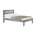 thumbnail image 2 of Plank+Beam Farmhouse Full Size Bed Frame with Plank Headboard, Solid Wood Platform Bed, 2 of 6