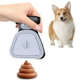 thumbnail image 2 of Grey Gray Portable Foldable Pet Waste Bag Holder Clip For Easy Dog Cleanup Large Size, 2 of 3