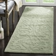 thumbnail image 3 of SAFAVIEH Impressions Clarisse Geometric Wool Runner Rug, Sage, 2'3" x 6', 3 of 9