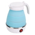 thumbnail image 2 of Hervidor portátil plegable de ebullición rápida, hervidor de agua eléctrico plegable seguro para viaje, para el hogar, Camping, 600ml, azul, enchufe europeo de 220V, 2 of 10