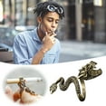 thumbnail image 2 of Xihbxyly Anillo Dorado, Joyería de Metal Ajustable, Diseño Misterioso Único, Material de Cobre Duradero, Práctico para Juegos, Uso Diario, Regalo Perfecto para Amigos y Familiares., 2 of 7
